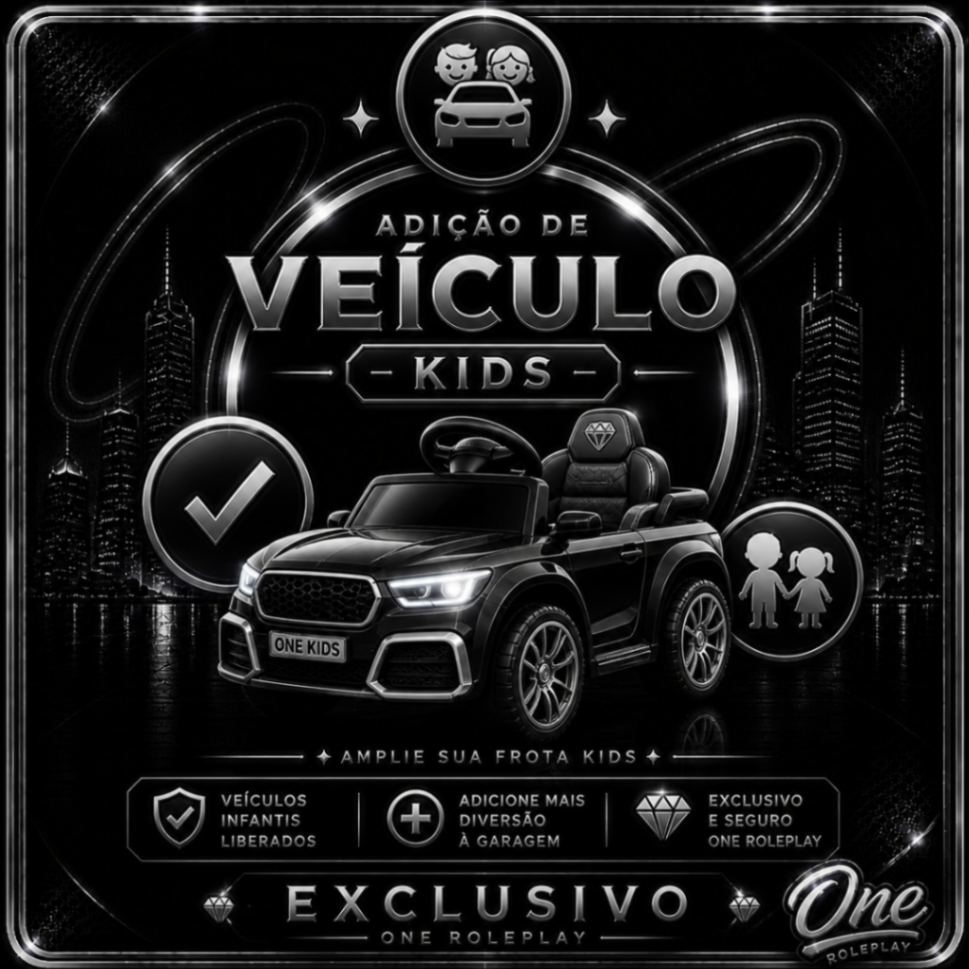 Adição de veículo kids