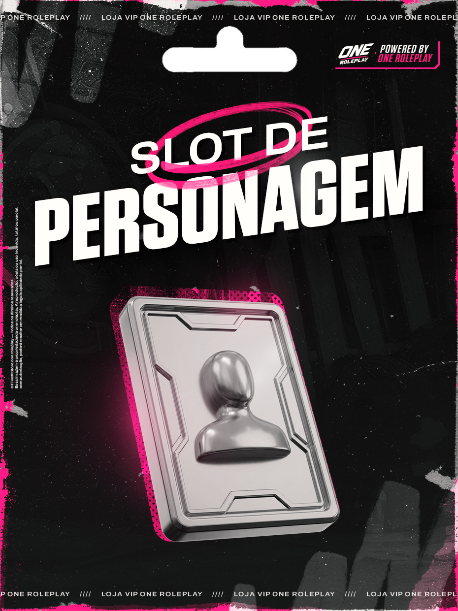 🎭 Slot de personagem🎭