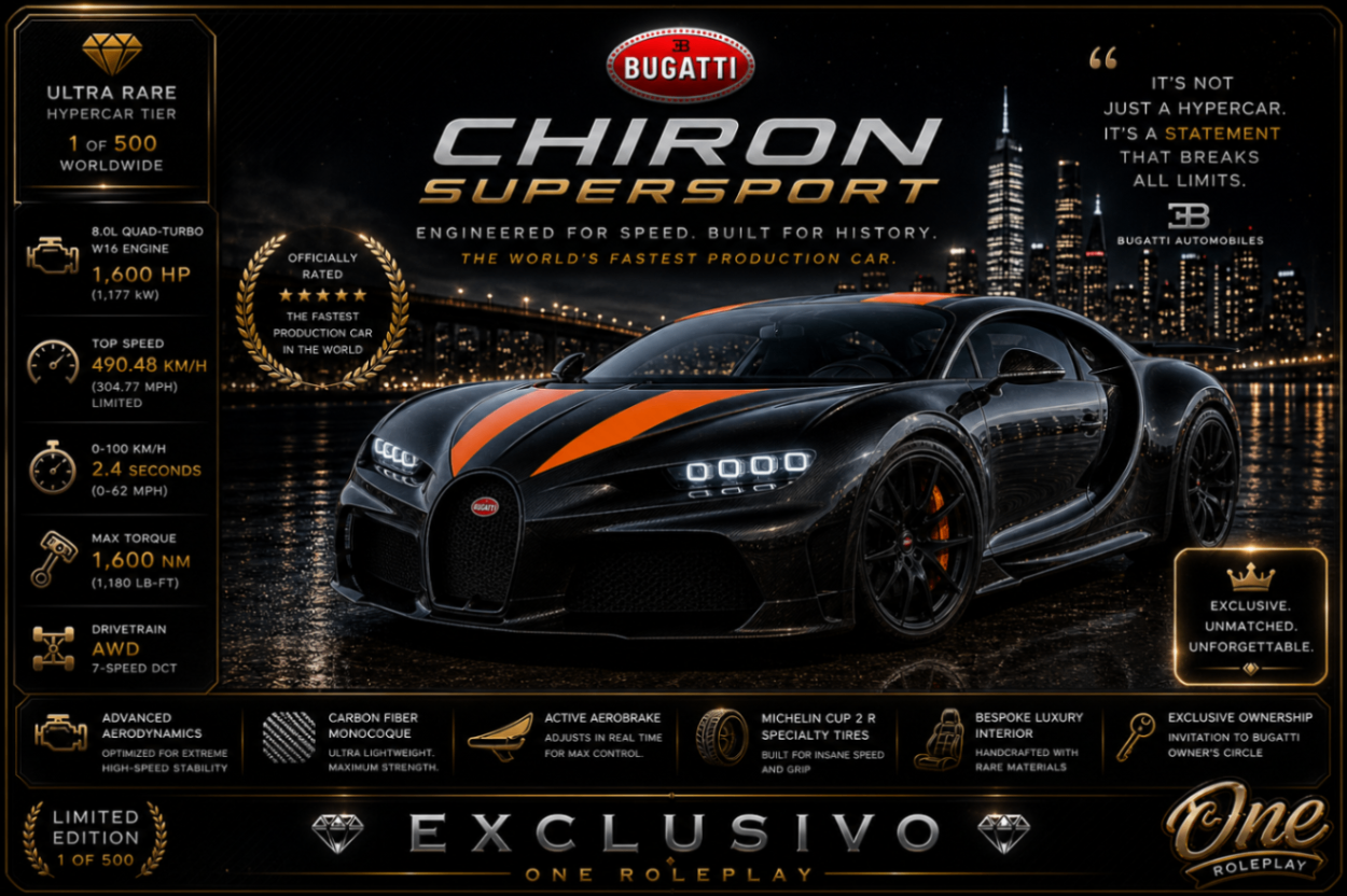 Bugatti Chiron SuperSport