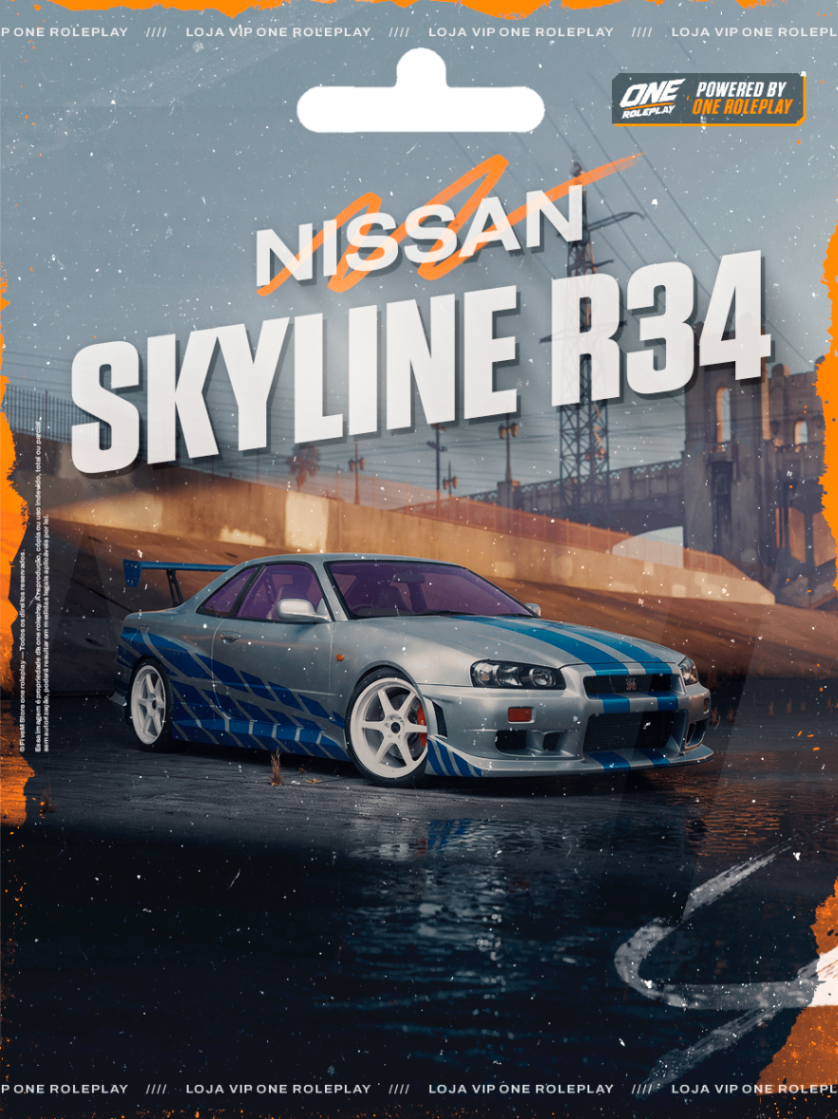 🚙Nissan Skyline R34 